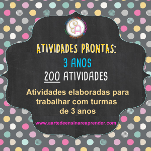 ATIVIDADES 3 ANOS