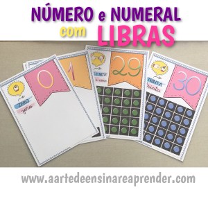 NÚMERAIS COM LIBRAS