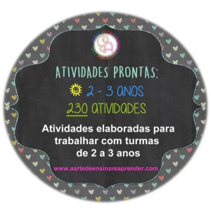 ATIVIDADES 2 A 3 ANOS