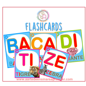 FLASHCARDS SÍLABAS
